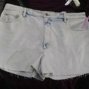 18/34 waist mom shorts from wild fable